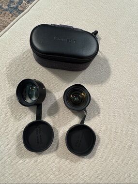 Moment M Series 18 mm and 58 mm lenses for Smart Phone